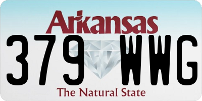 AR license plate 379WWG