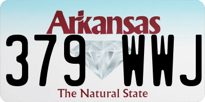 AR license plate 379WWJ