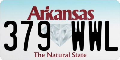 AR license plate 379WWL