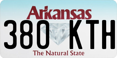 AR license plate 380KTH