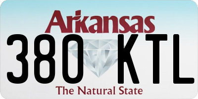 AR license plate 380KTL