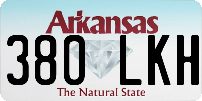 AR license plate 380LKH