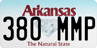 AR license plate 380MMP
