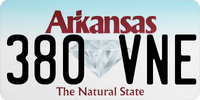 AR license plate 380VNE