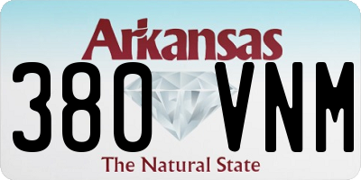 AR license plate 380VNM