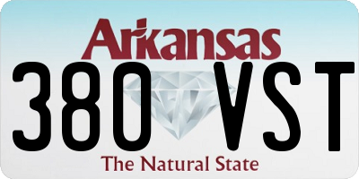AR license plate 380VST