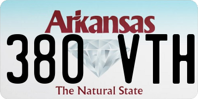 AR license plate 380VTH