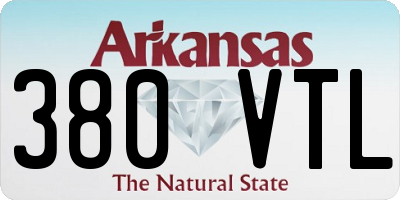 AR license plate 380VTL