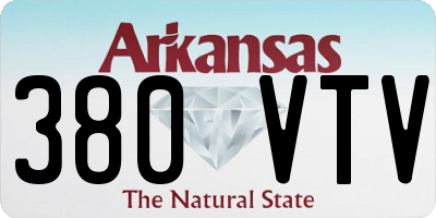 AR license plate 380VTV