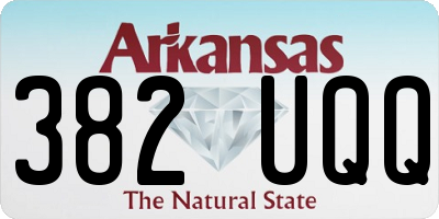 AR license plate 382UQQ