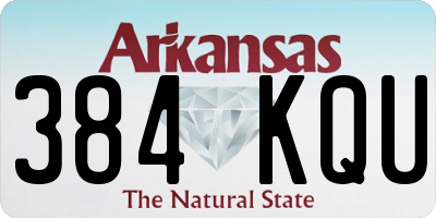 AR license plate 384KQU