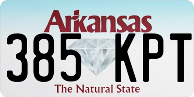AR license plate 385KPT
