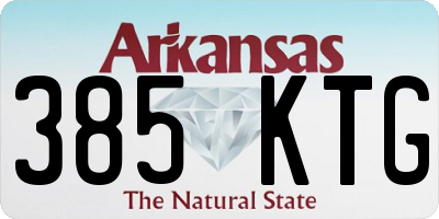AR license plate 385KTG