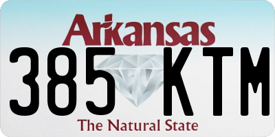 AR license plate 385KTM