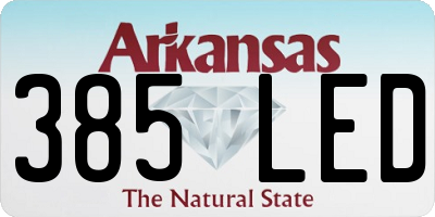 AR license plate 385LED