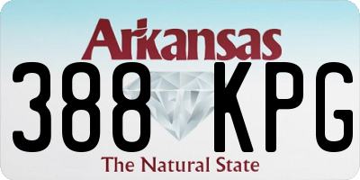 AR license plate 388KPG