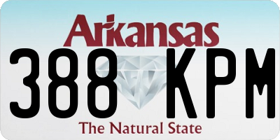 AR license plate 388KPM