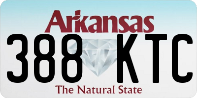 AR license plate 388KTC