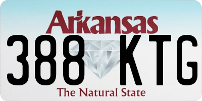 AR license plate 388KTG
