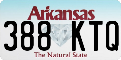 AR license plate 388KTQ