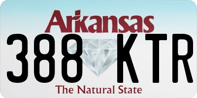 AR license plate 388KTR