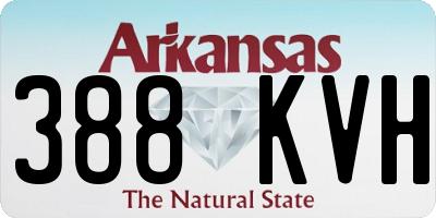 AR license plate 388KVH
