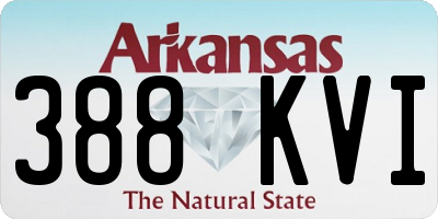 AR license plate 388KVI