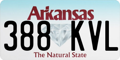 AR license plate 388KVL