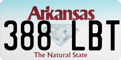 AR license plate 388LBT