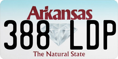 AR license plate 388LDP