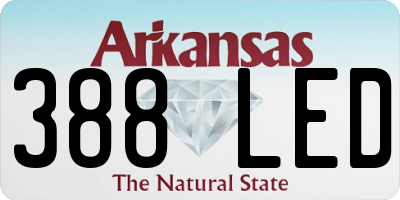 AR license plate 388LED