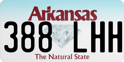 AR license plate 388LHH