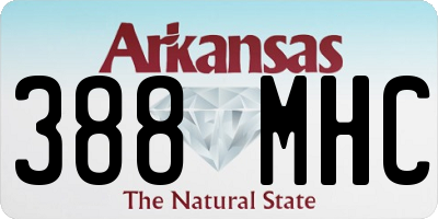 AR license plate 388MHC