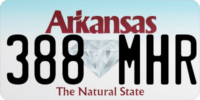 AR license plate 388MHR