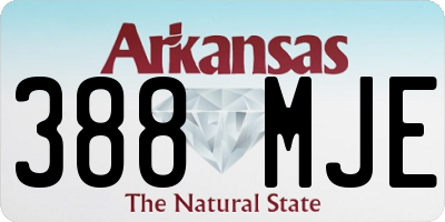 AR license plate 388MJE