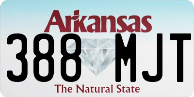 AR license plate 388MJT
