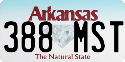 AR license plate 388MST