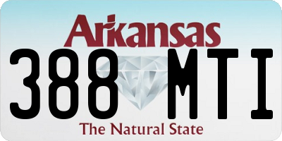 AR license plate 388MTI