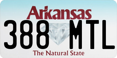 AR license plate 388MTL