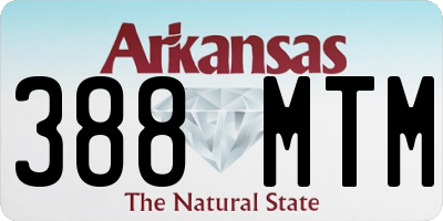 AR license plate 388MTM