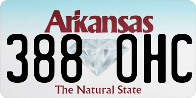 AR license plate 388OHC