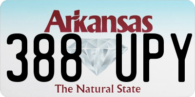AR license plate 388UPY
