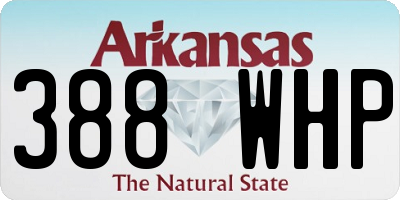 AR license plate 388WHP