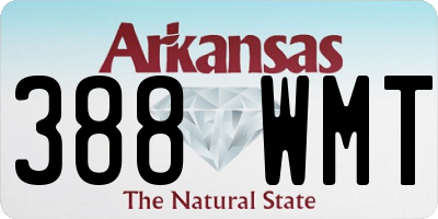 AR license plate 388WMT