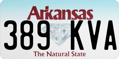 AR license plate 389KVA