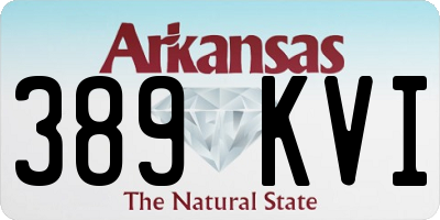AR license plate 389KVI