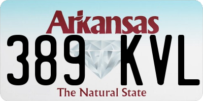 AR license plate 389KVL