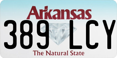 AR license plate 389LCY