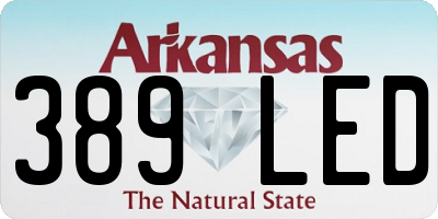 AR license plate 389LED