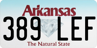 AR license plate 389LEF